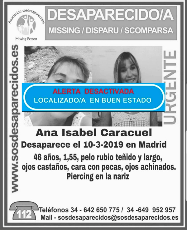 encontrada madrid lucia