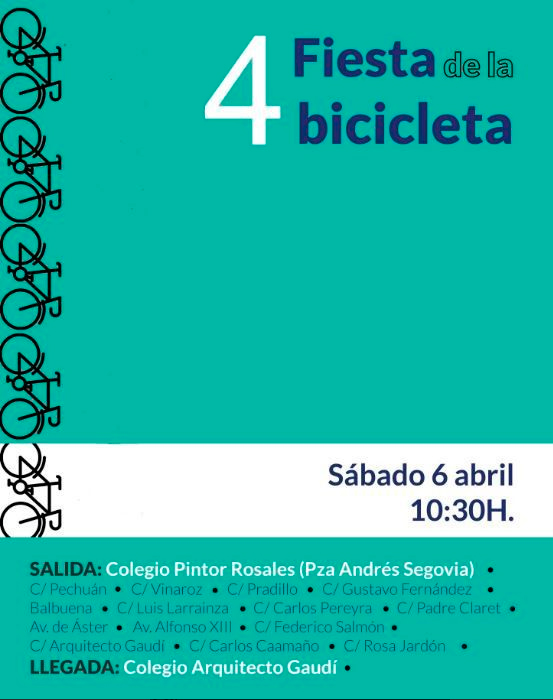 fiesta bicicleta chamartin