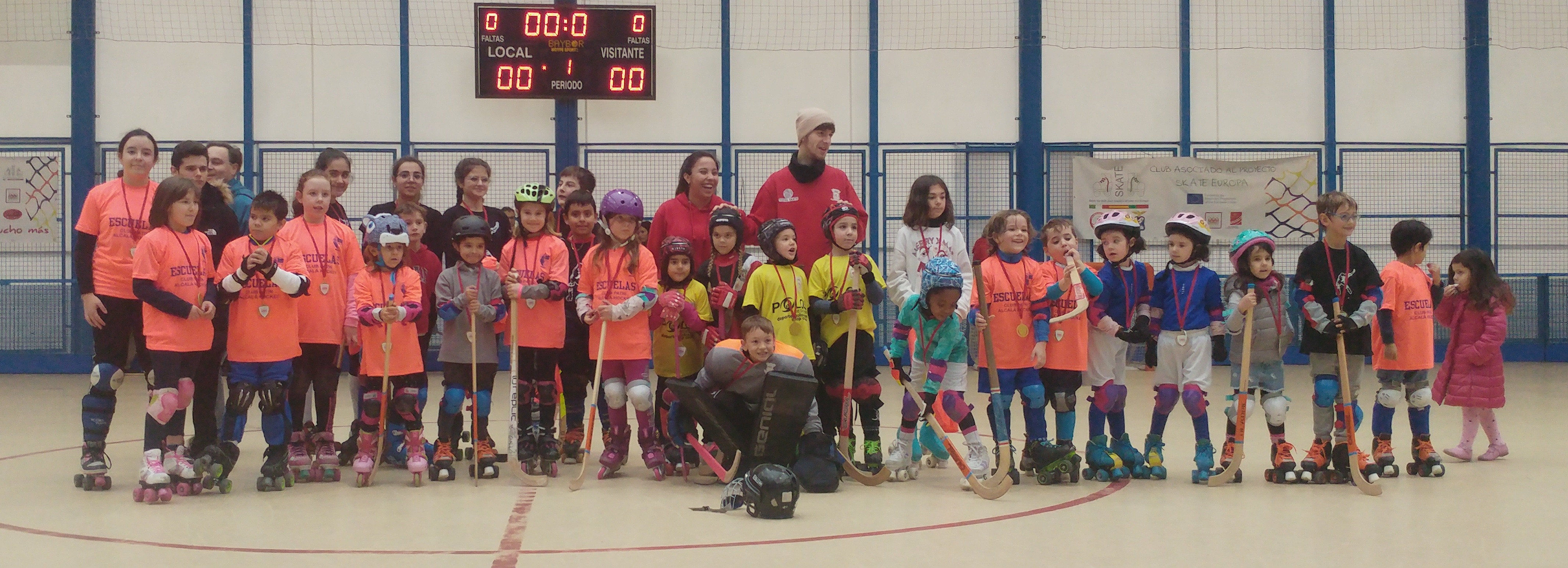 Posado de las Escuelas Deportivas de Hockey