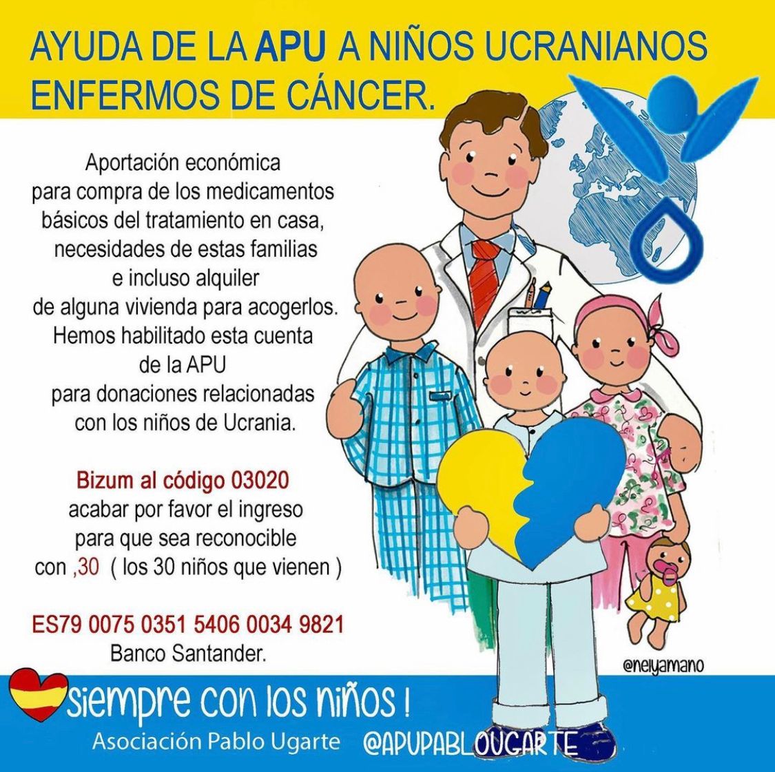 Ayuda APU niños ucranianos