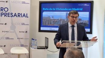 Según ha explicado Álvaro González, delegado de Políticas de Vivienda y presidente de EMVS Madrid, durante la jornada `Reto de la Vivienda en Madrid´

