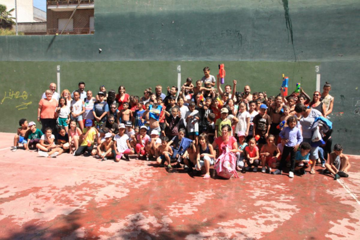 Concluyeron con una batalla de agua y numerosas actividades, en el parque Lorenzo Azofra