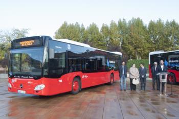 Más de la mitad de los 44 autobuses urbanos son híbridos (6) o de gas comprimido (17)