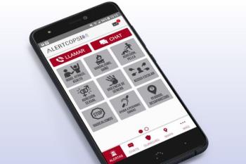 La app permite establecer un chat directo con la Policía o la Guardia Civil