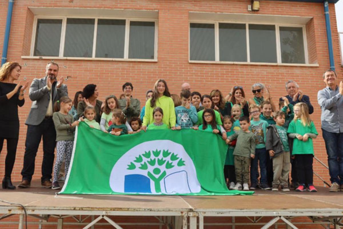 El colegio recibe este reconocimiento de Naciones Unidas por su respeto al medio ambiente