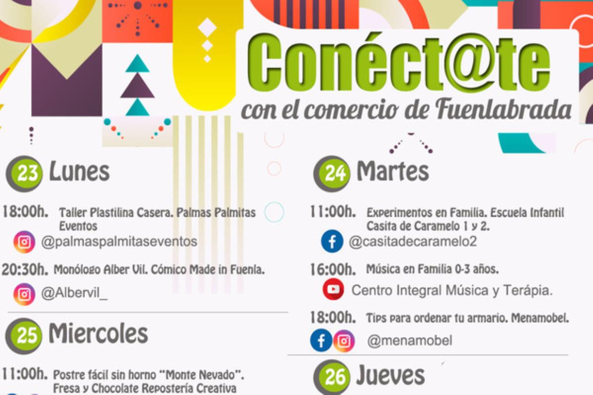 ACEF organiza esta programación de actividades online que imparten diferentes comercios de la ciudad