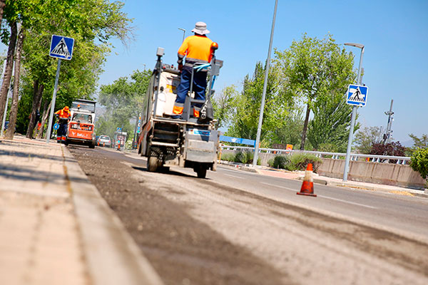 Las obras han finalizado en dos de las tres zonas del distrito