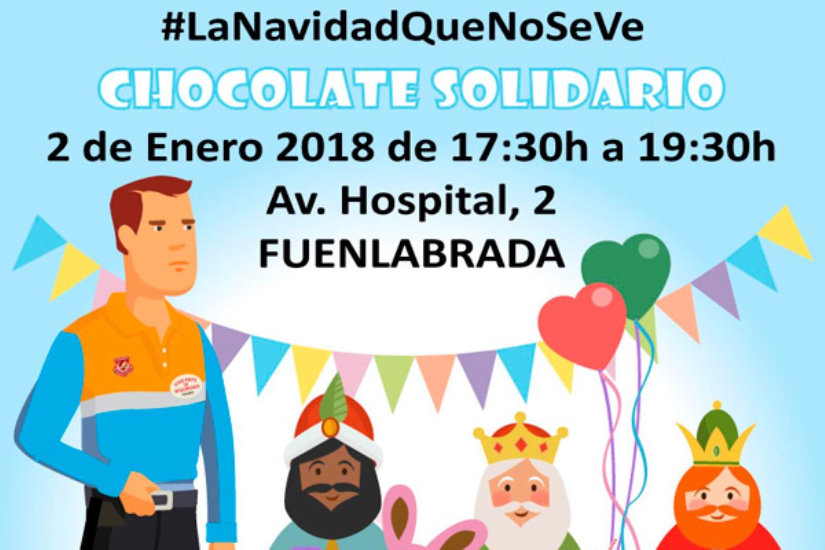 La AAVV Vivero Hospital Universidad ofrecerá una degustación de chocolate y roscón a favor de los vigilantes de Metro de Madrid