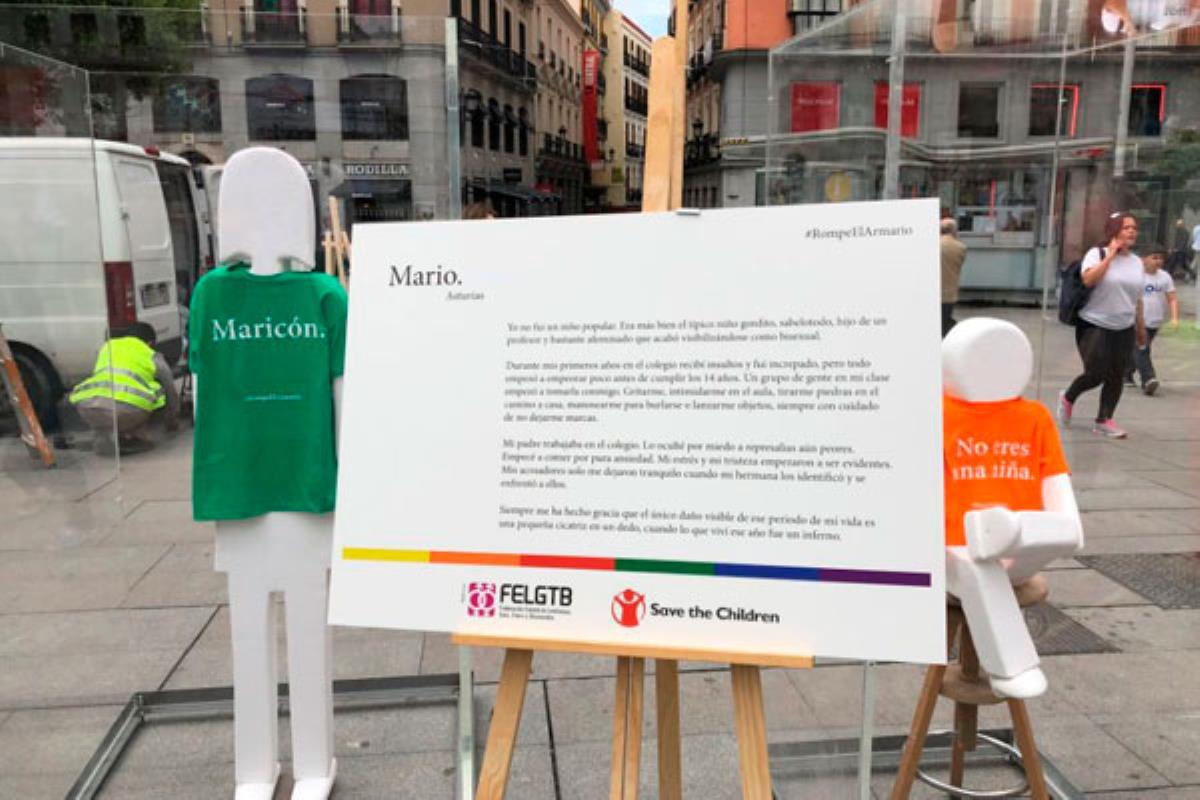 FELGTB y Save the Children exigen medidas para frenar la violencia contra la infancia LGTBI