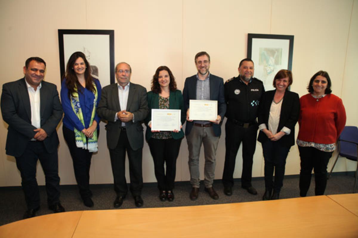 El alcalde ha recibido el reconocimiento por los programas
municipales ‘Borra el odio’ y ‘La juventud musulmana de
Fuenlabrada. De la integración a la participación’