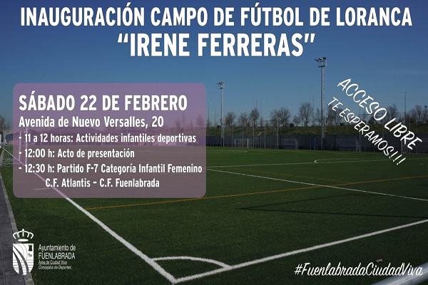 Campo de fútbol irene ferreras