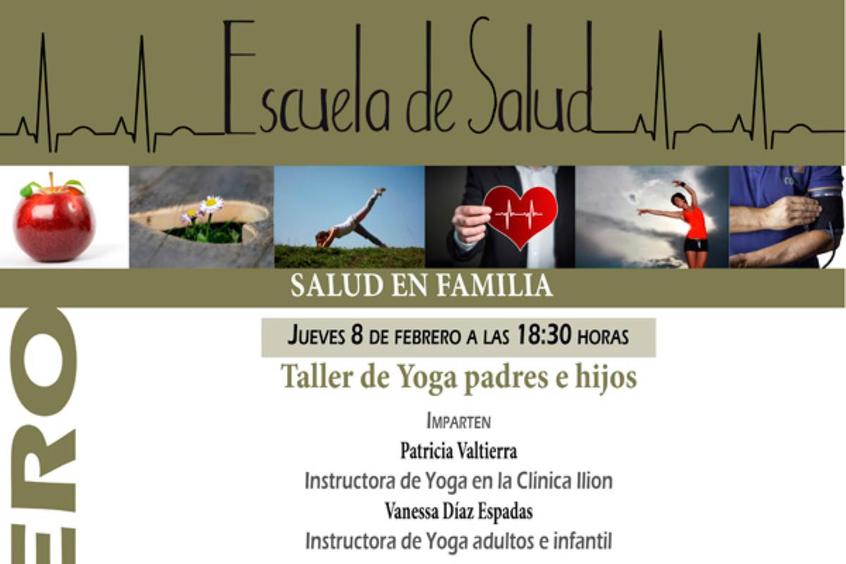 Serán de yoga y de prevención de emergencias para padres e hijos