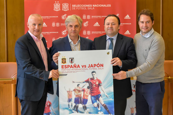 El partido amistoso entre España y Japón se disputará el próximo 3 de diciembre en el Pabellón Jorge Garbajosa