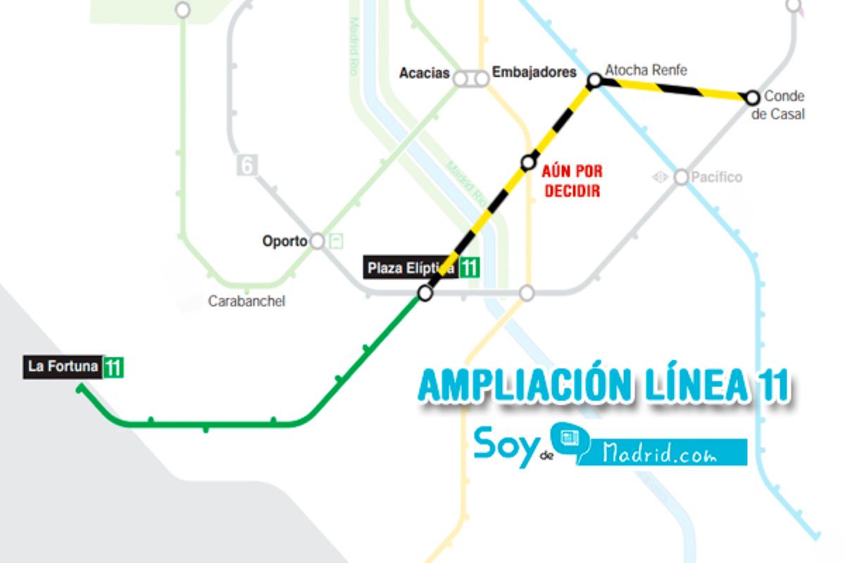 Por su parte, la Asociación de vecinos de Carabanchel Alto exige una nueva estación para la zona de Puente de Praga