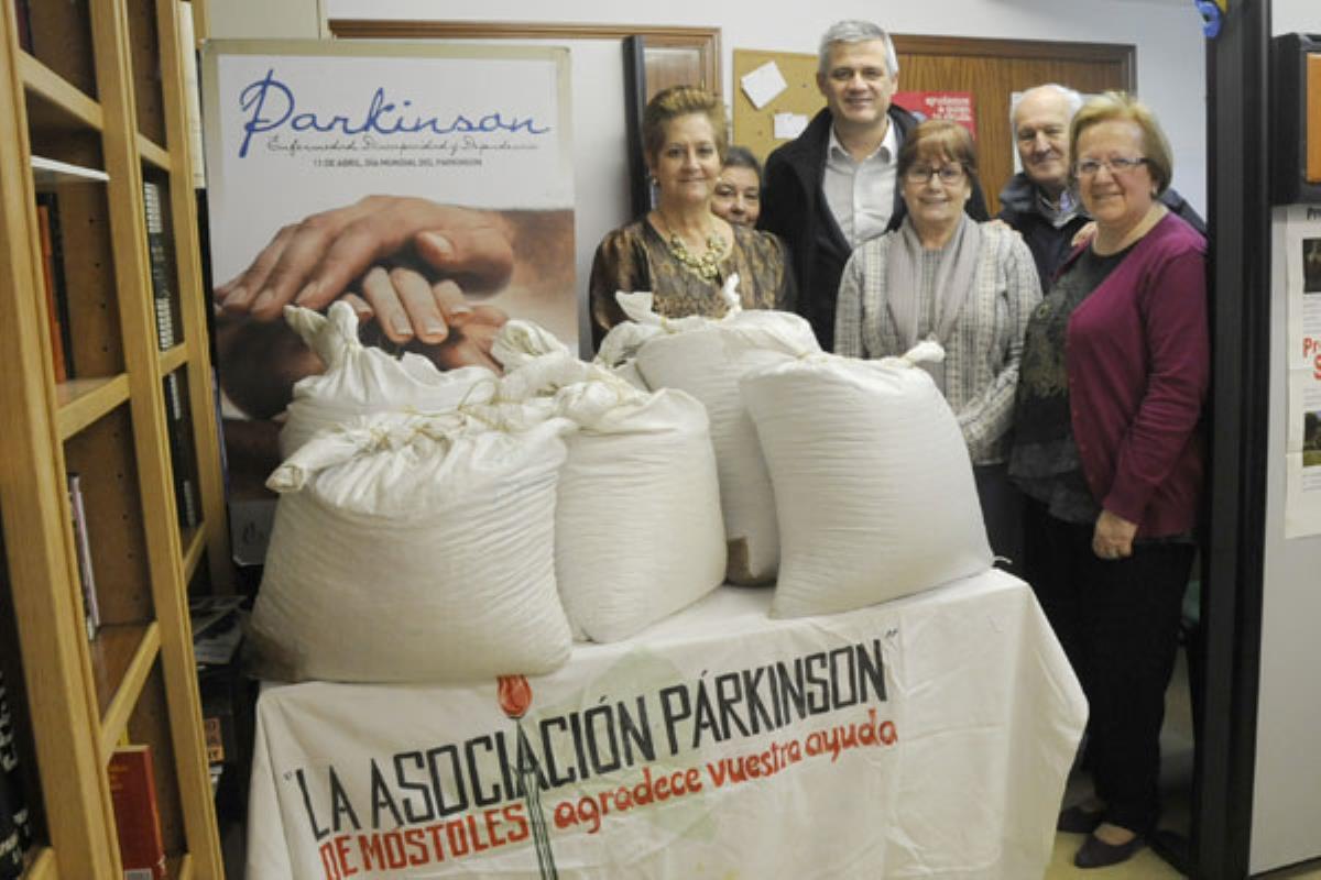 La idea de donar estos productos surgió de la parroquia y los mayores de la ciudad salmantina de 'la Vellés' por primera vez