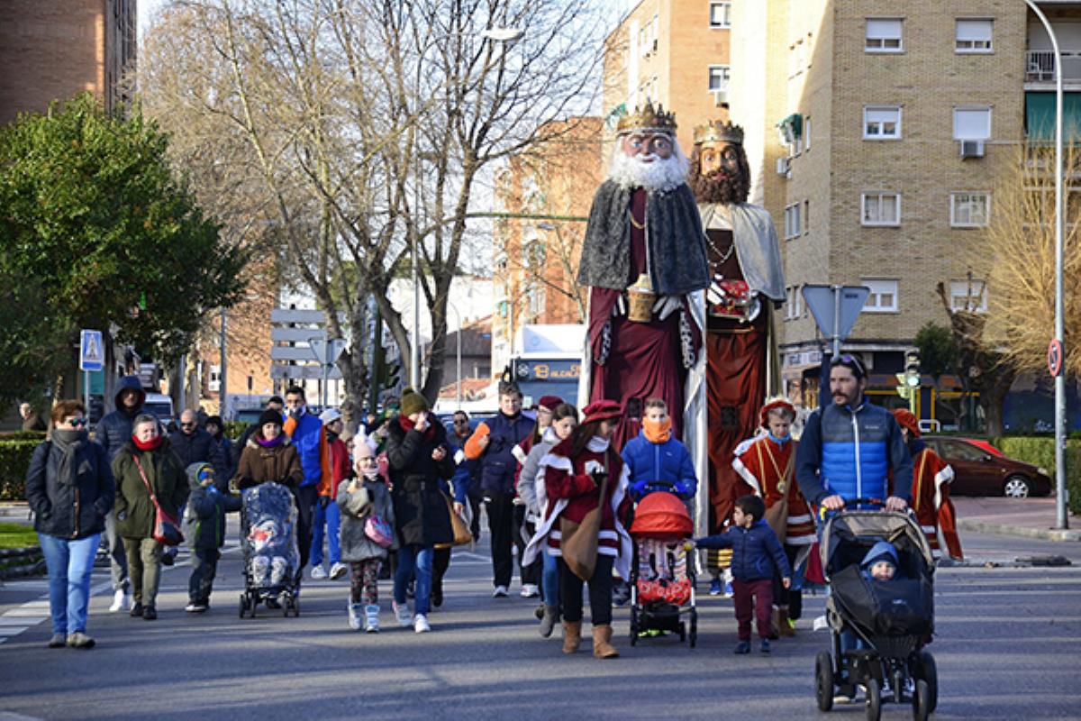 Con salida desde el Ayuntamiento, excepto el día 3, Gaspar, Melchor y Baltasar visitarán toda la ciudad