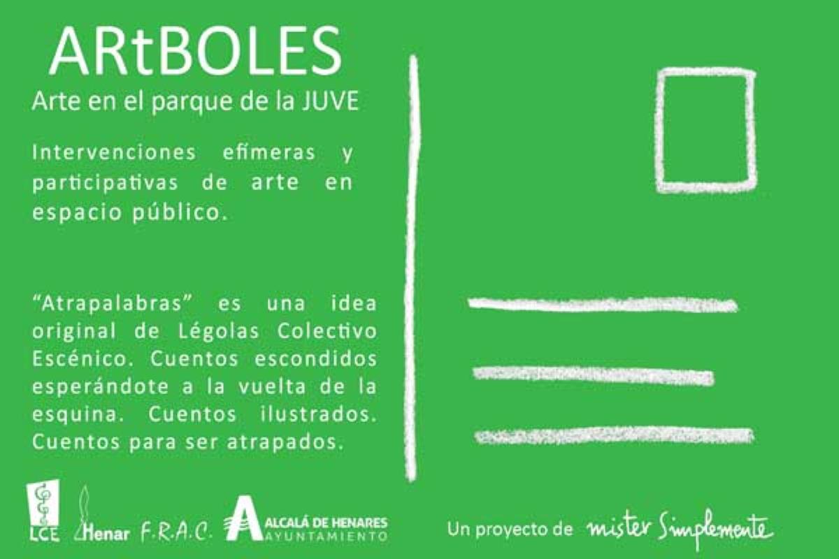 El Centro de Formación, Recursos y Actividades ha preparado la iniciativa artística “Atrapalabras” con la que se decorarán los árboles del parque situado frente a la Casa de la Juventud