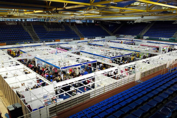 Podrás disfrutar de los diferentes stands en el pabellón Fernando Martín, los días 10, 11 y 12 de junio