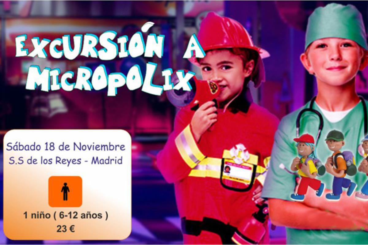 Micropolix es una gran ciudad en la que los niños se divierten a la vez que aprenden algunos valores imprescindibles