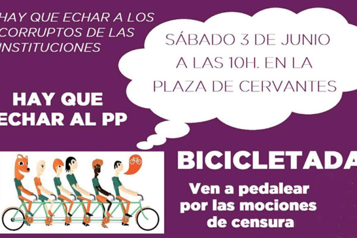 La formación organiza una pedalada a la que invitan a los vecinos este sábado