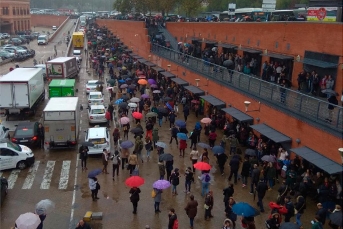 Se desaloja Atocha por alarma de bomba a las 10 AM