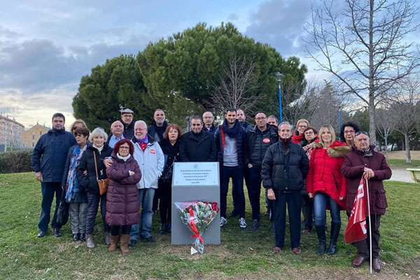 El acto, en memoria de las víctimas de terrorismo en la celebración del 43 aniversario de su asesinato