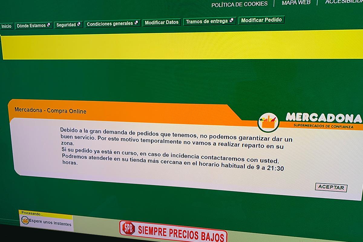 Además, Carrefour priorizará las entregas a personas mayores o en cuarentena por el coronavirus