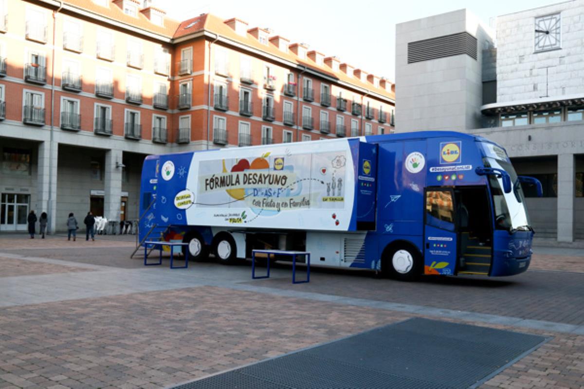 El proyecto ‘Fórmula desayuno’ de LIDL pasó por nuestro municipio para fomentar hábitos saludables 