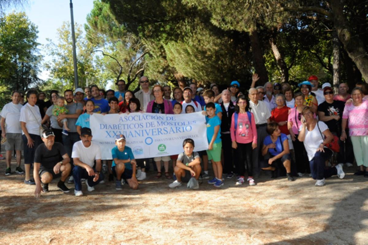 La caminata finalizó en el Parque del Soto