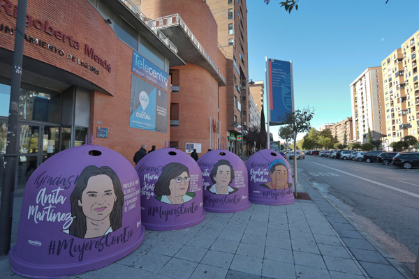 Ecovidrio ha puesto en marcha la campaña ‘Mujeres con eco’, decorando sus icónicos iglús