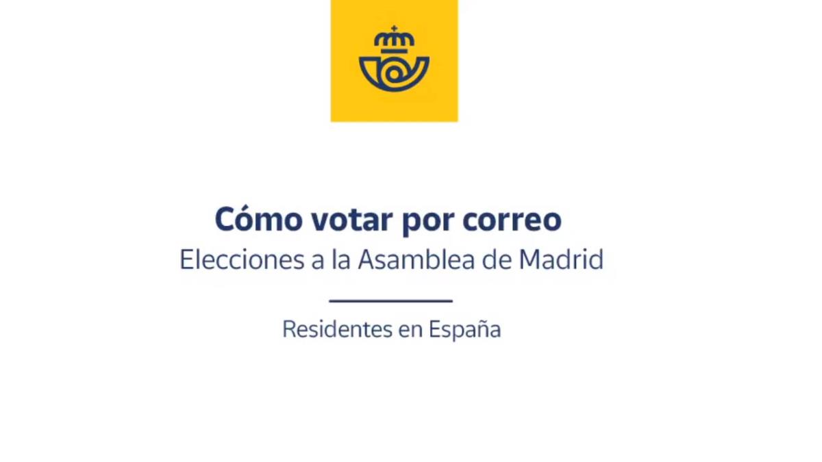 El próximo sábado, 24 de abril, es el último día para poder obtener el voto por correo