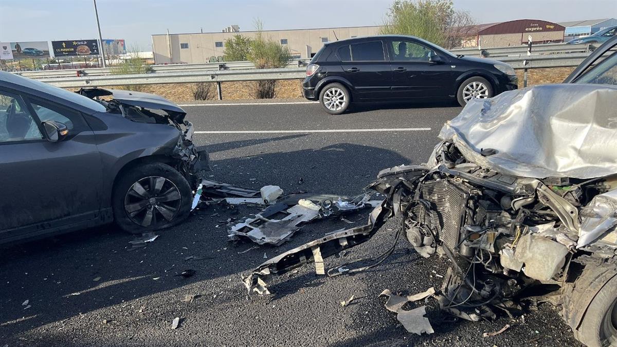 Accidente En La M-45 En Leganés | SoyDe