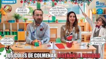 La Navidad la diseñan los colegios de Colmenar