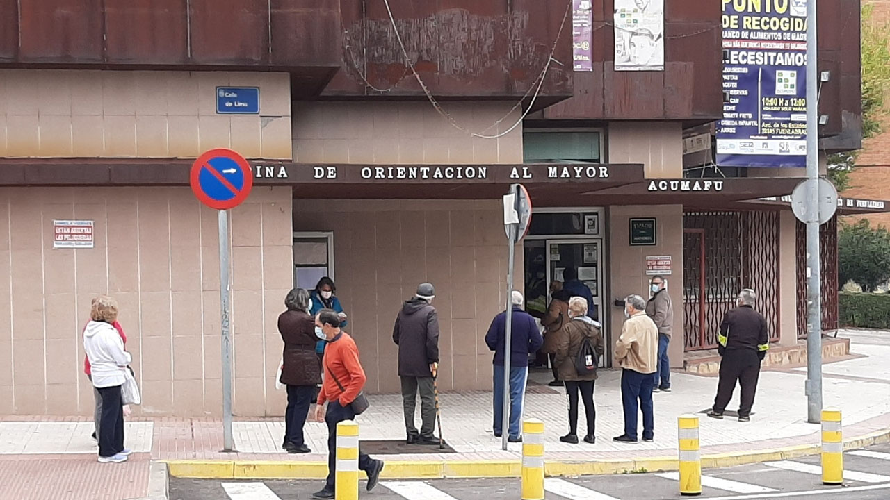 El espacio de mayores de Fuenlabrada podrá acoger un máximo de 60 personas