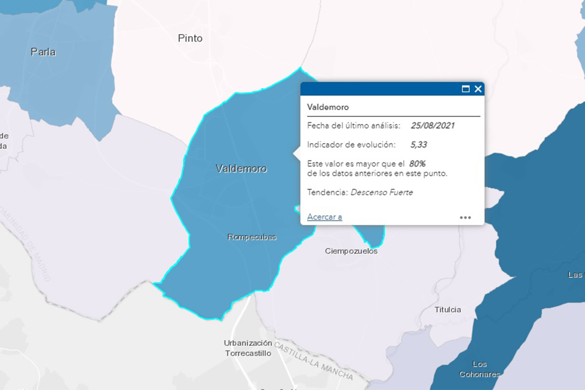 Valdemoro, junto a Parla y Humanes, es un municipio en alerta por un posible incremento de contagios