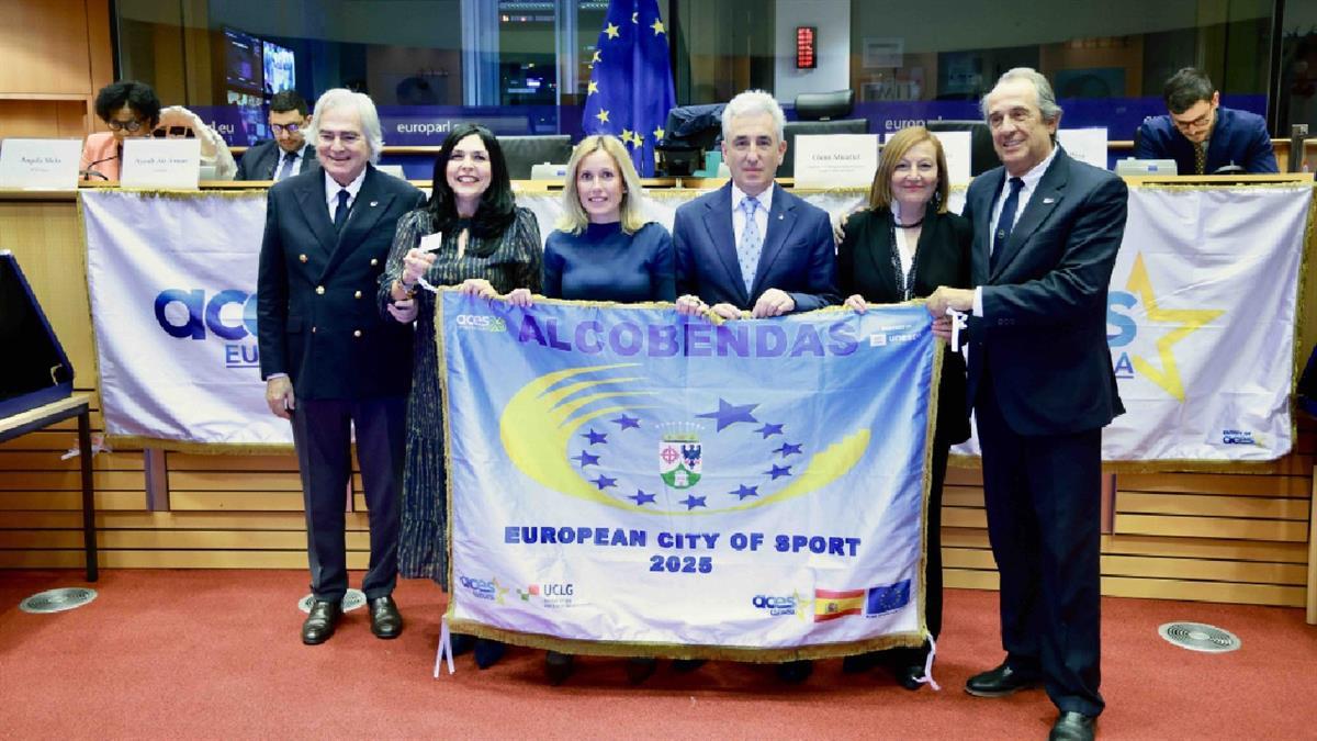 Alcobendas recibe su acreditación como 'Ciudad Europea del Deporte 2025'