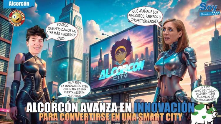 Alcorcón avanza en innovación tecnológica para convertirse en una Smart City