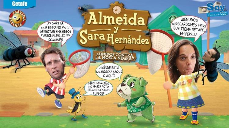 Almeida y Sara Hernández, ¿unidos contra la mosca negra?