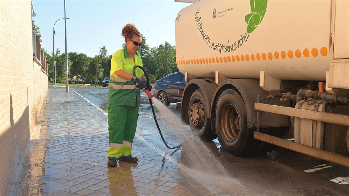 Los trabajos se realizan entre las calles Libertad y Seseña y la avenida de España