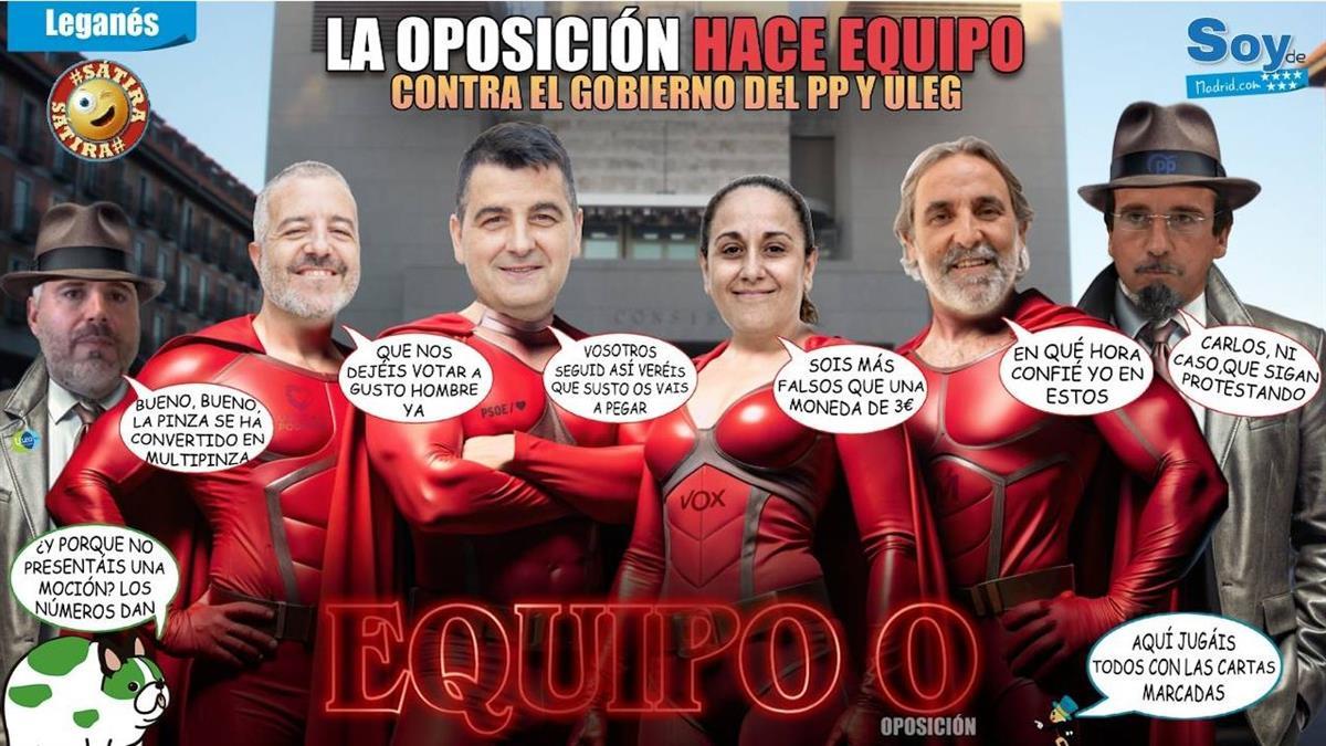 Los cuatro portavoces de PSOE, Más Madrid, Vox y Podemos denuncian en un artículo conjunto que el alcalde no deja votar a los concejales de la oposición