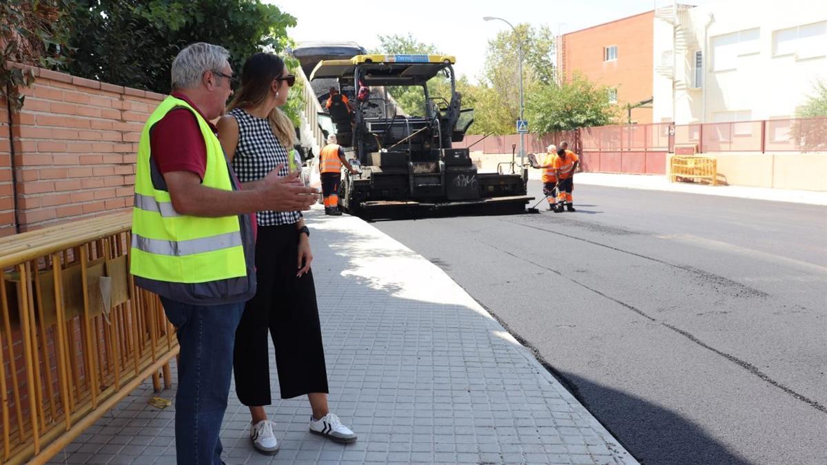 El Canal de Isabel II está llevando a cabo las obras