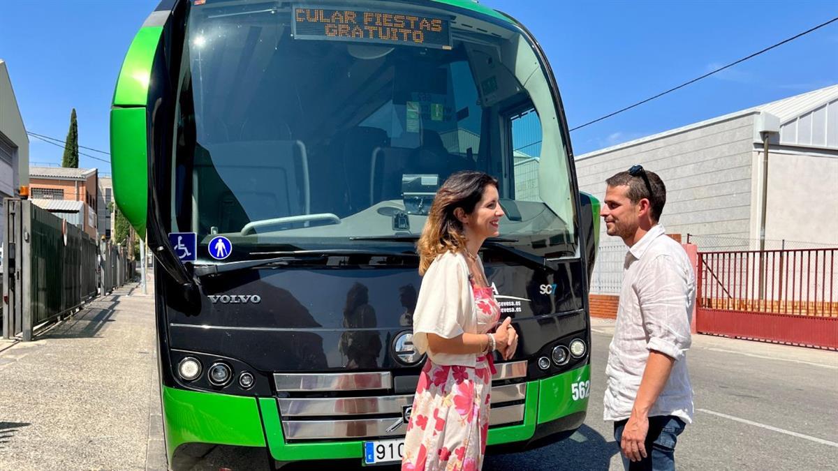 El autobús 'Circular Fiestas' será gratuito y ofrecerá paradas a demanda