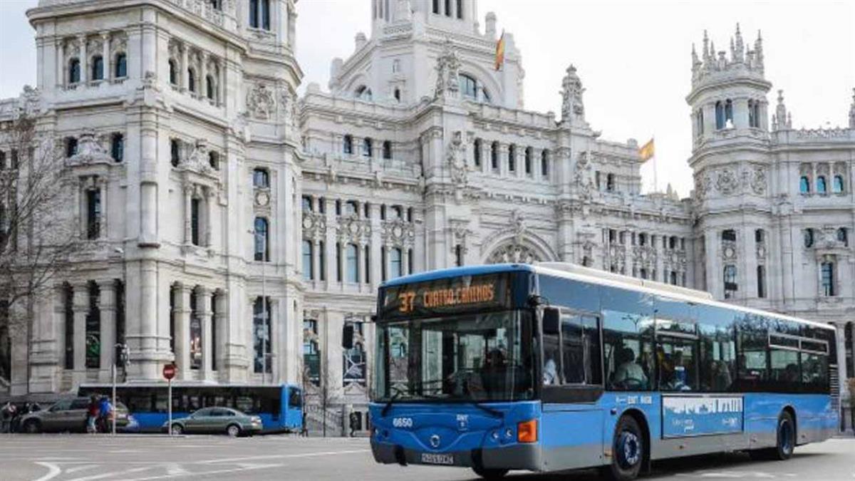 Los servicios de autobús de la EMT serán gratis para todos los usuarios el día 12 de diciembre