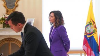 La presidenta de la Comunidad de Madrid será investida con este título en Ecuador