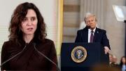 La presidenta de la Comunidad de Madrid se muestra tajante con la medida de Trump, pero tampoco comparte las últimas maniobras del Gobierno España, eliminar las Golden Visa