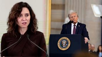 La presidenta de la Comunidad de Madrid se muestra tajante con la medida de Trump, pero tampoco comparte las últimas maniobras del Gobierno España, eliminar las Golden Visa
