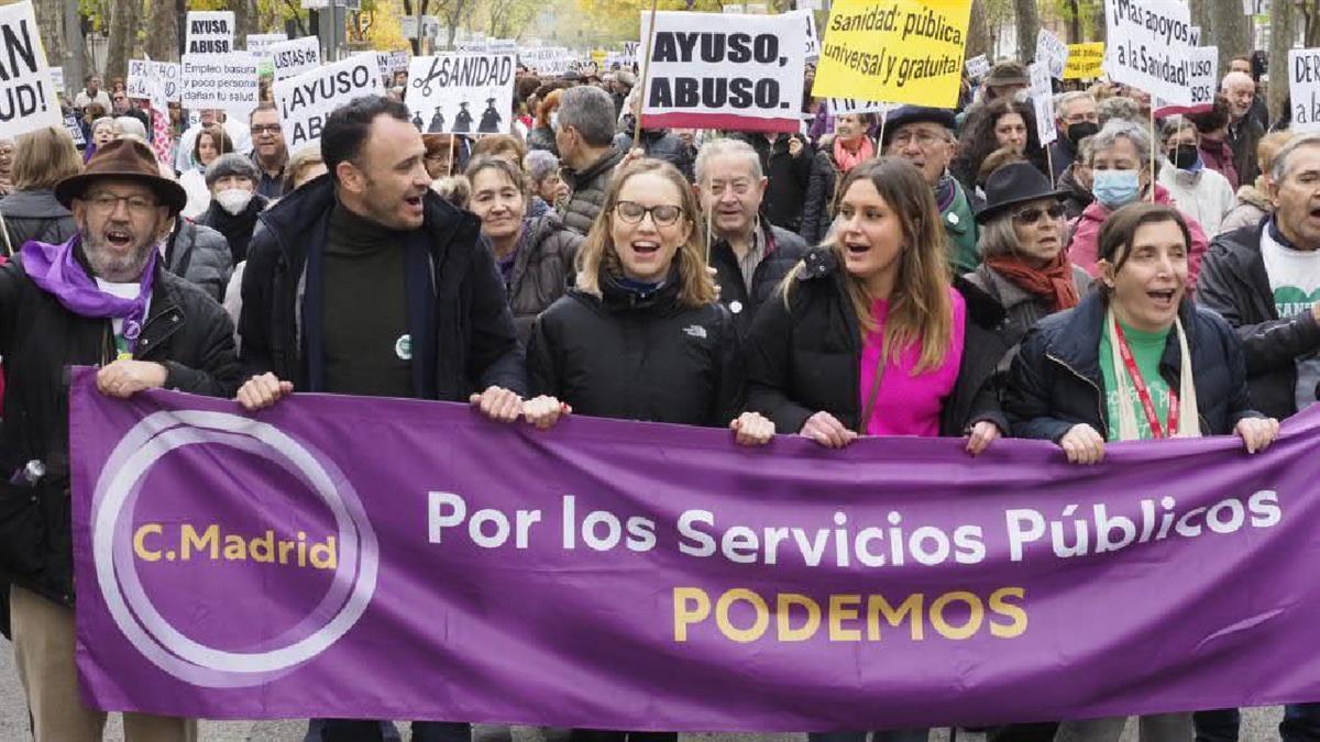 Podemos hace balance del año 2022 en la Comunidad de Madrid 