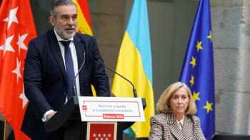 La Comunidad de Madrid hace balance en vísperas del primer aniversario de la invasión rusa