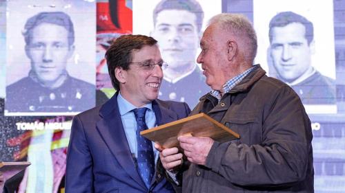 Los bomberos municipales de Madrid premiados