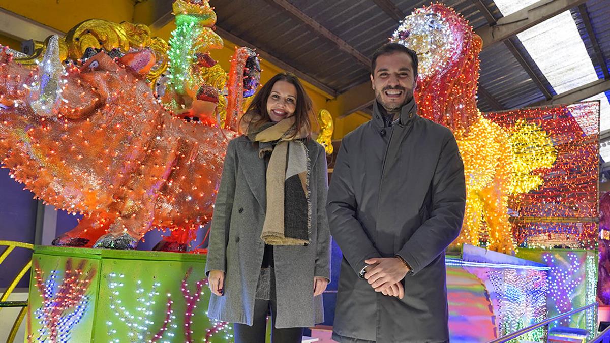 Nuestra ciudad prepara un gran recorrido con los Reyes de Luz y un espectáculo final